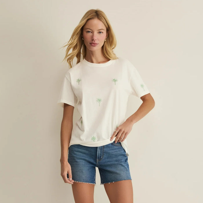Z Supply Women's Palms Boyfriend Tee