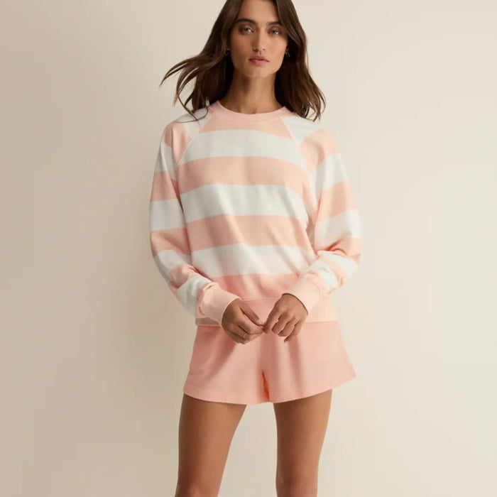 Z Supply Women's Saldana Stripe Sweatshirt